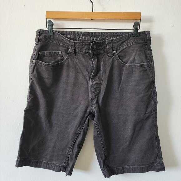 Mens Prana Denim Cutoff Shorts 34" 11" Inseam - Picture 1 of 5